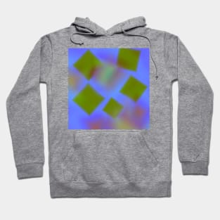 blue red yellow abstract texture Hoodie